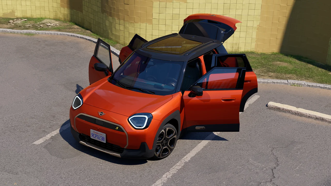 All-Electric MINI Aceman - Open Doors