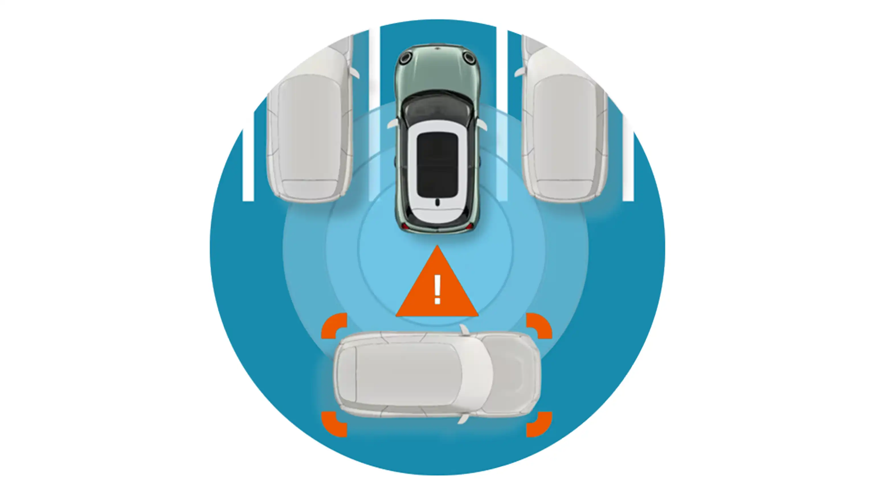 MINI Cooper 3-Door - rear cross collision warning