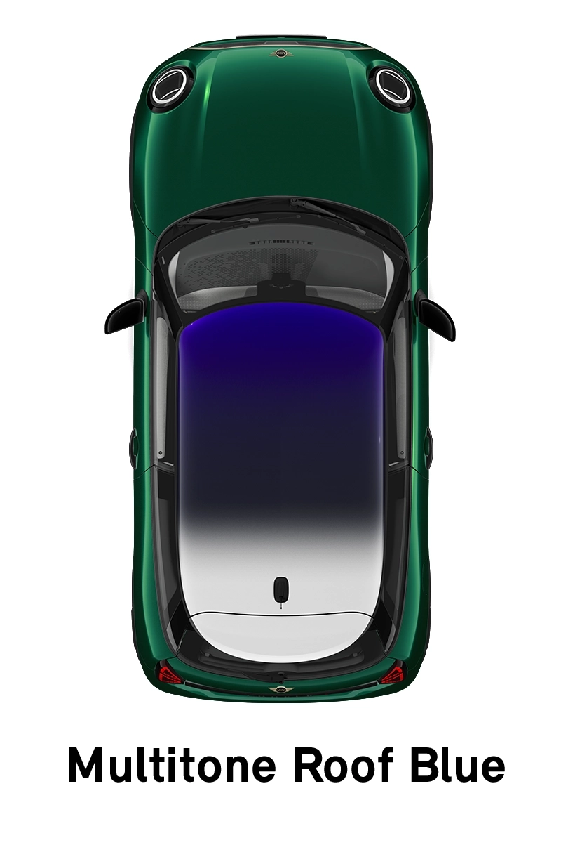  MINI - equipment - Exclusive style roof multitone blue