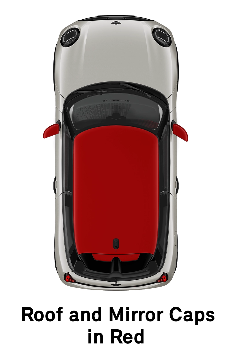  MINI - equipment - sport style roof in red
