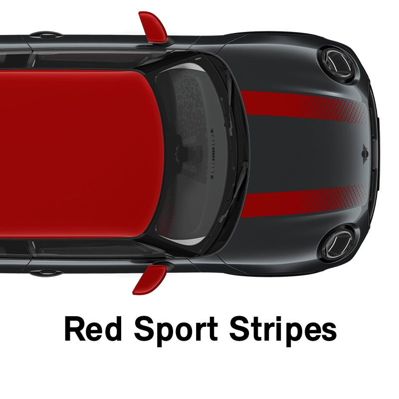  MINI - equipment - sport style red sport stripes