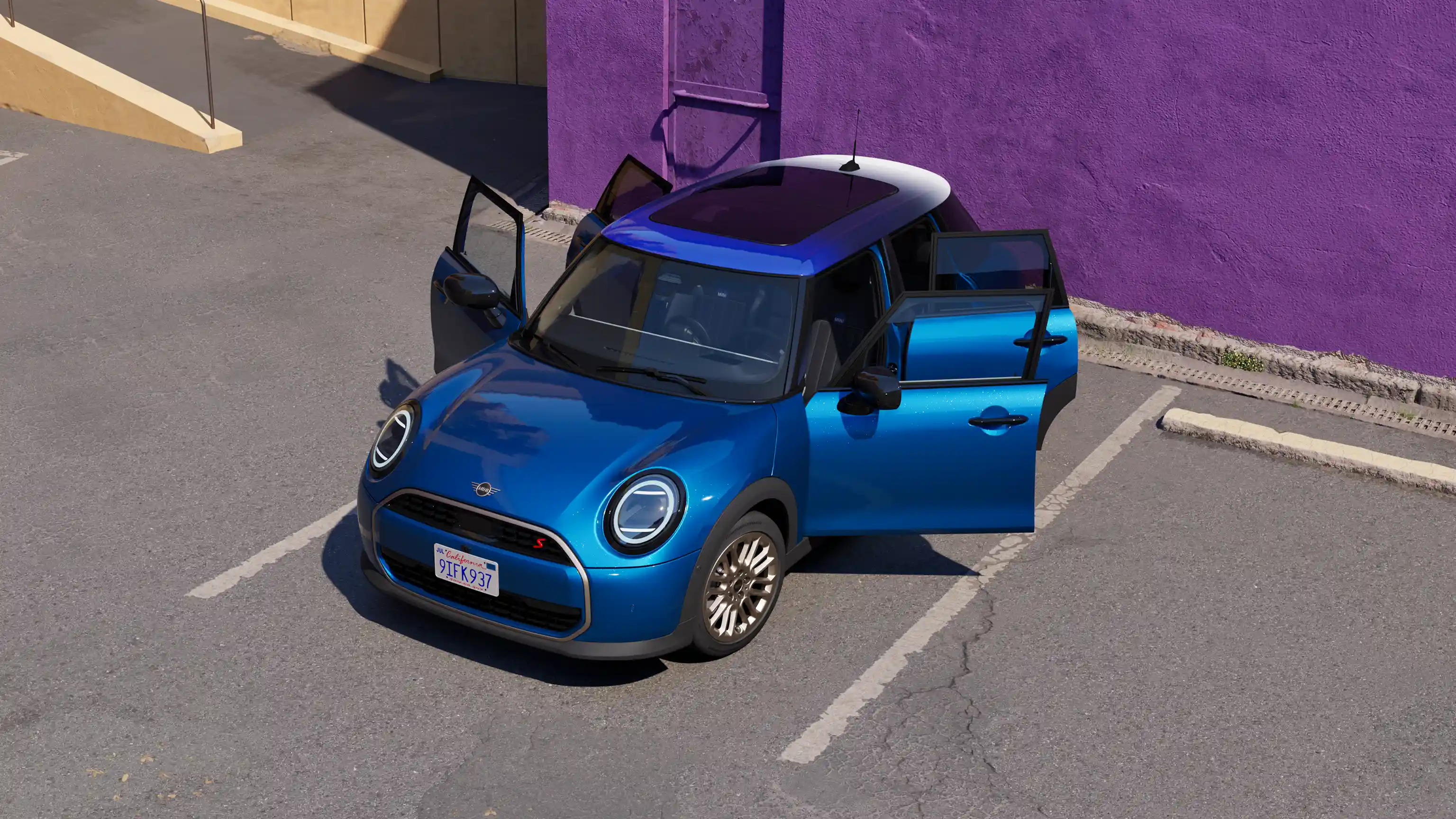 MINI Cooper 5-door - Open doors