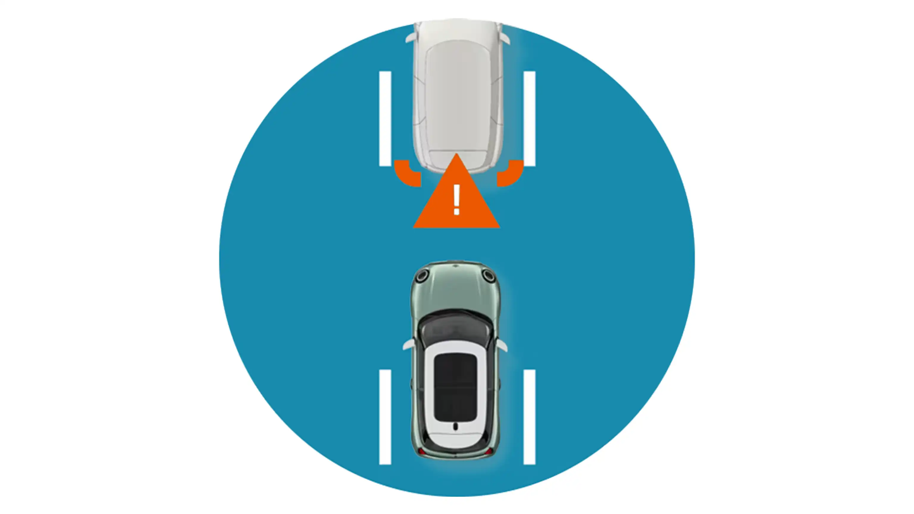 MINI Cooper 5-Door - front collision warning