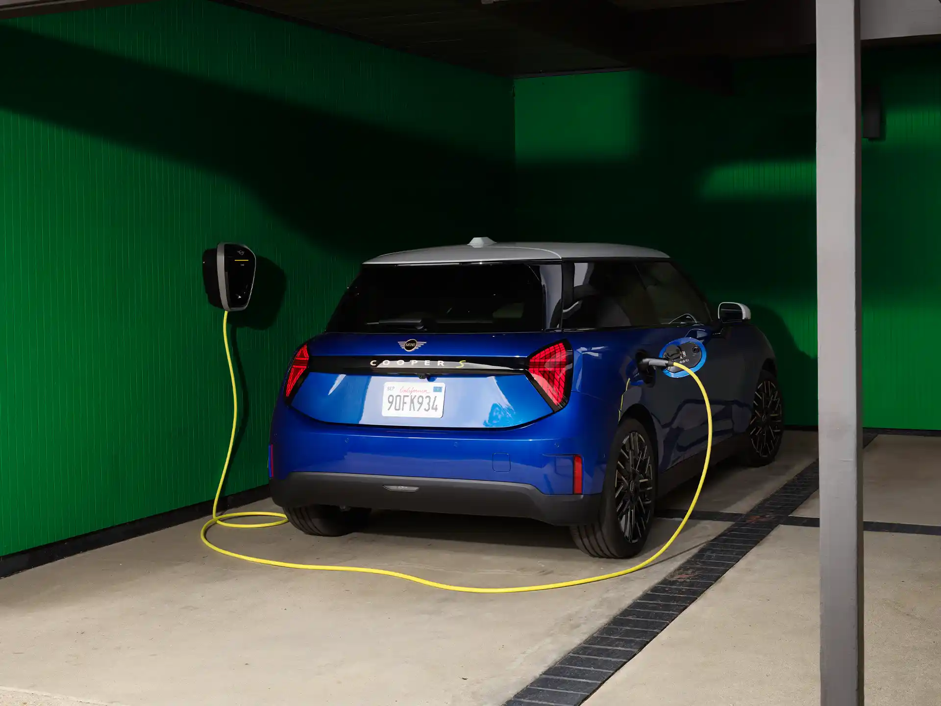 All-Electric MINI Cooper - Charging at home