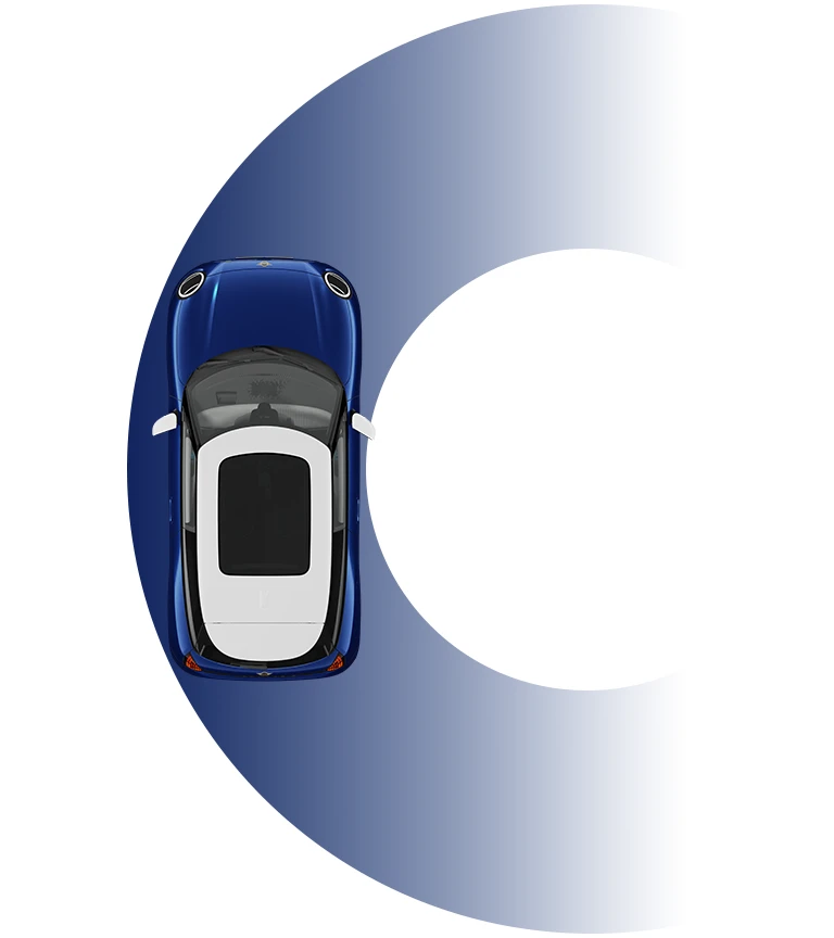 All-electric MINI Cooper - Turning Circle