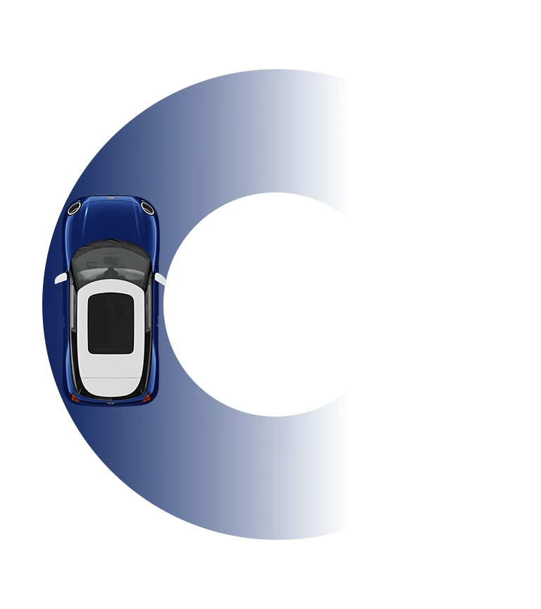 All-electric MINI Cooper - Turning Circle