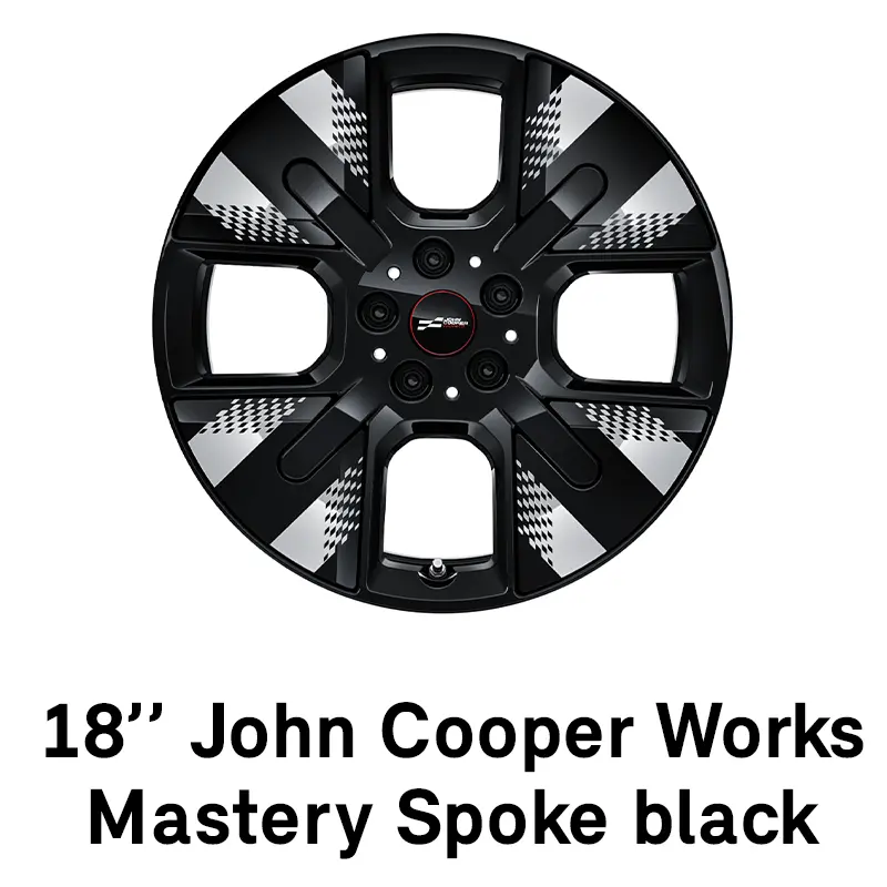 MINI - equipment - 18 inch JCW Mastery Spoke Black