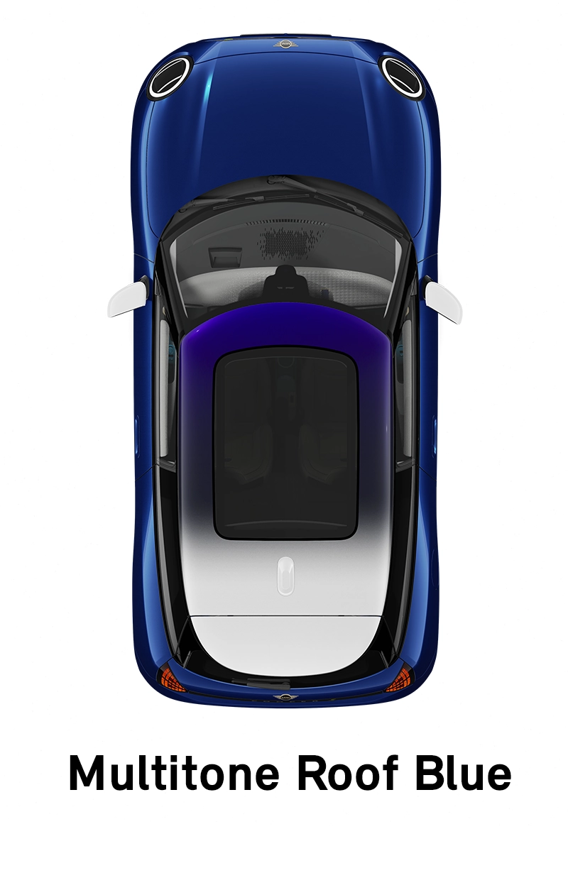  MINI - equipment - exclusive style roof multitone blue