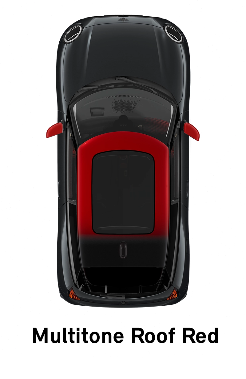  MINI - equipment - sport style roof multitone red