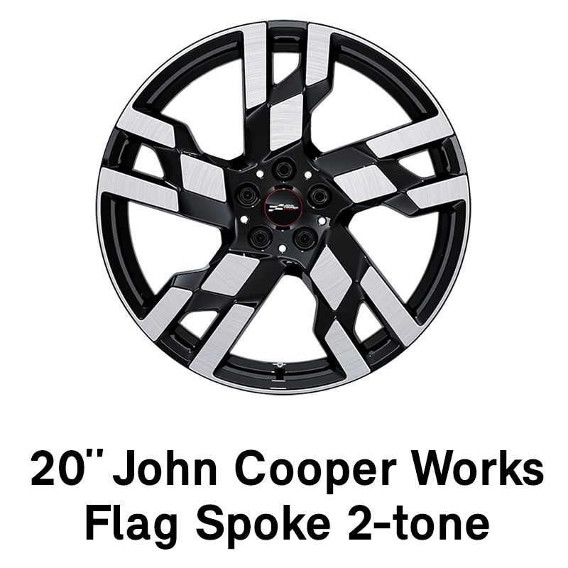 MINI - equipment - 20 inch JCW flag spoke 2-tone