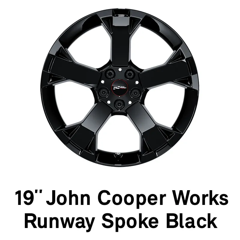 MINI - equipment - 19 inch JCW runway spoke black