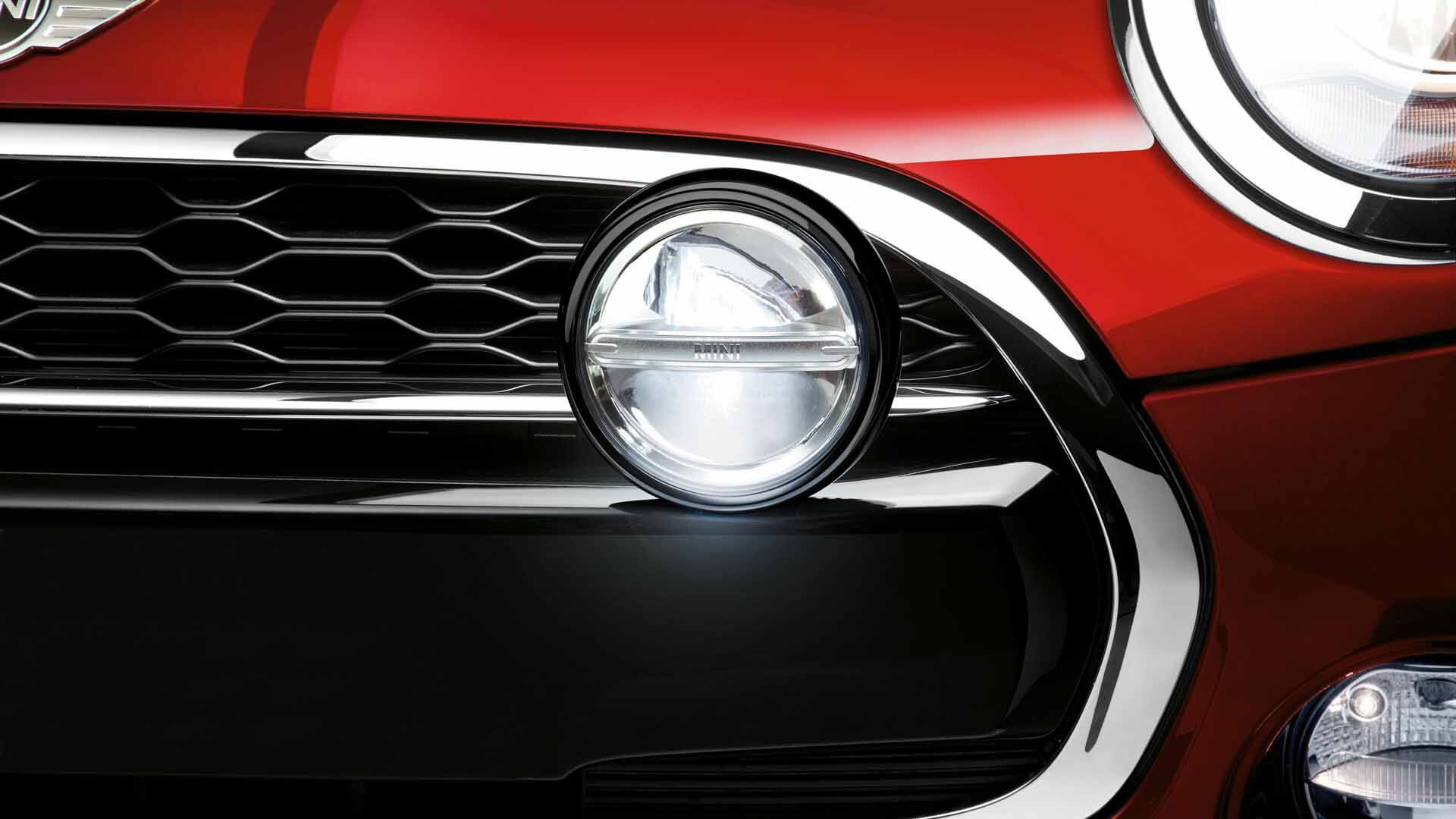 Mini cooper extra front lights discount