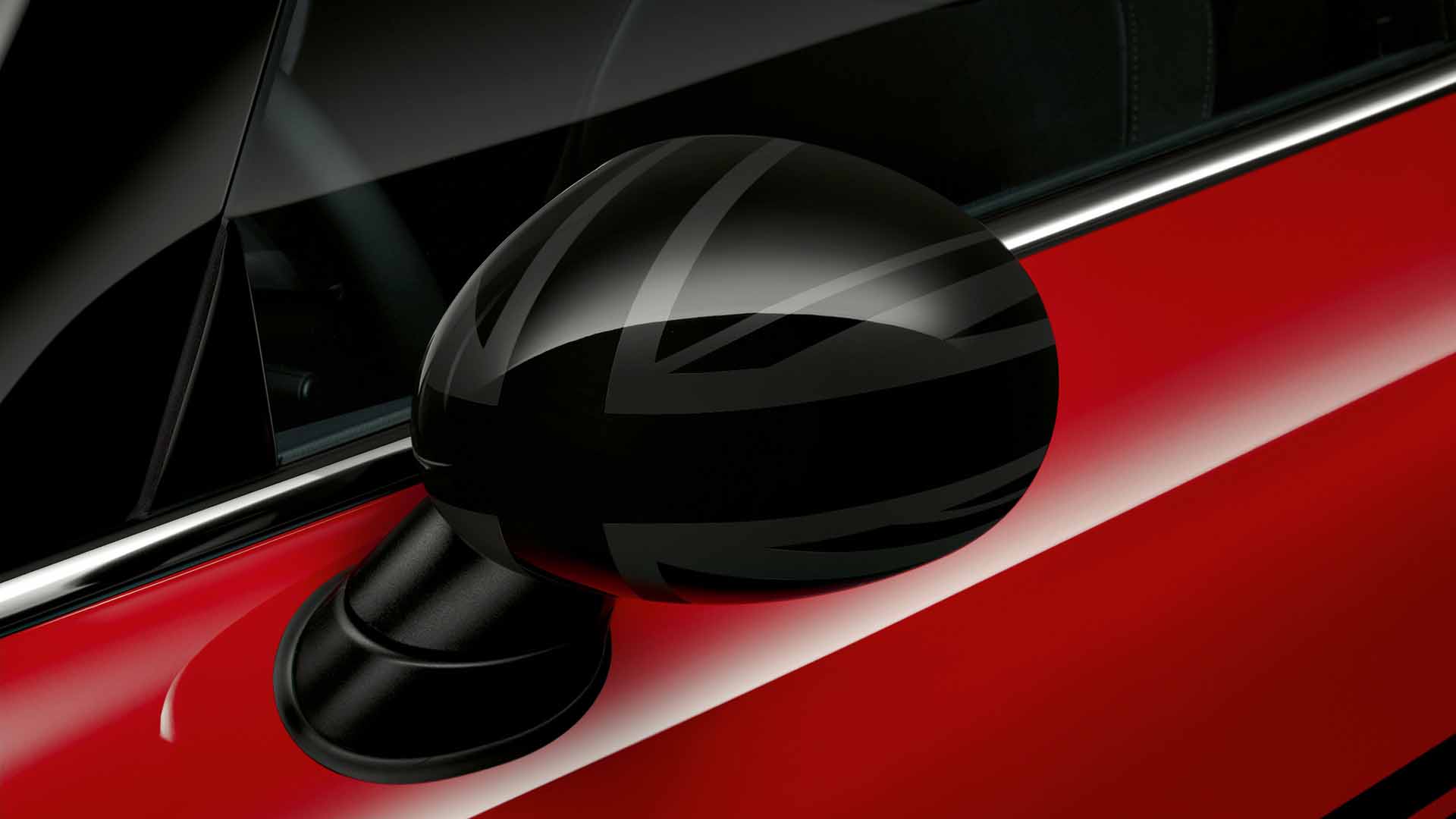 MINI exterior mirror caps Night Jack