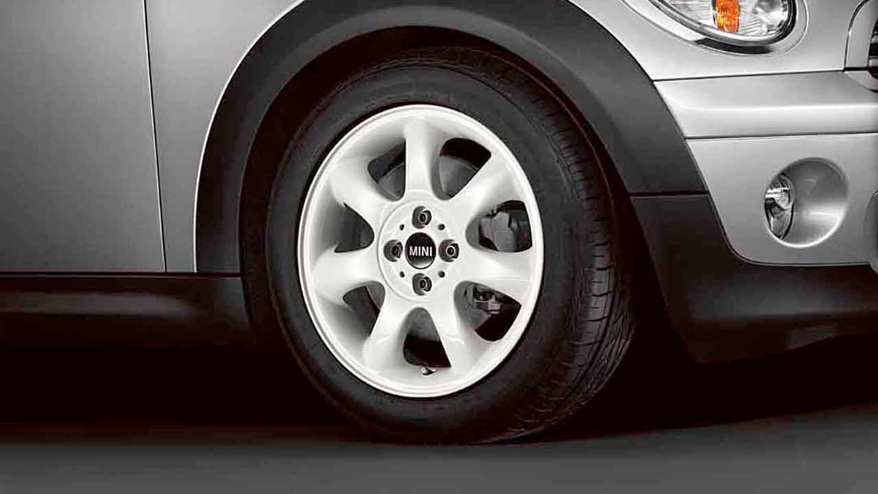 MINI light alloy wheel Bridge Spoke R94 in White