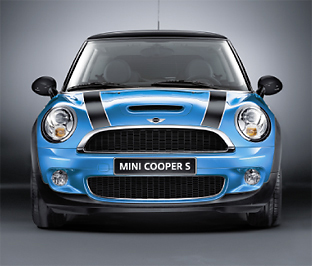 Mini cooper new arrivals racing stripes