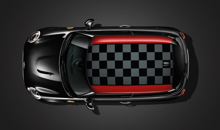 John Cooper Works Pro roof graphic