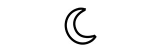 MINI Electromobility - moon icon