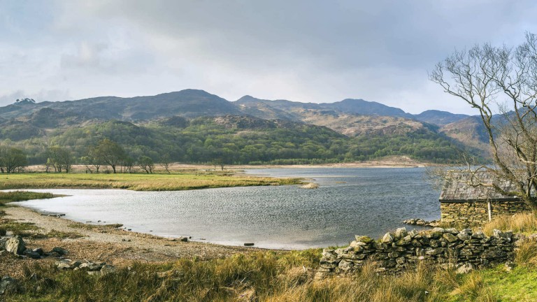 A beautiful countryside lake