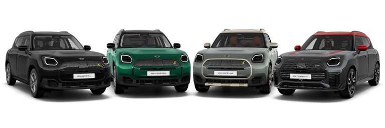 All-electric MINI Countryman - customisation – colours