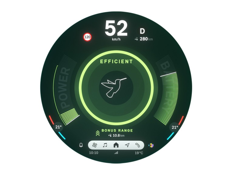All-electric MINI Countryman - driving experience - green mode