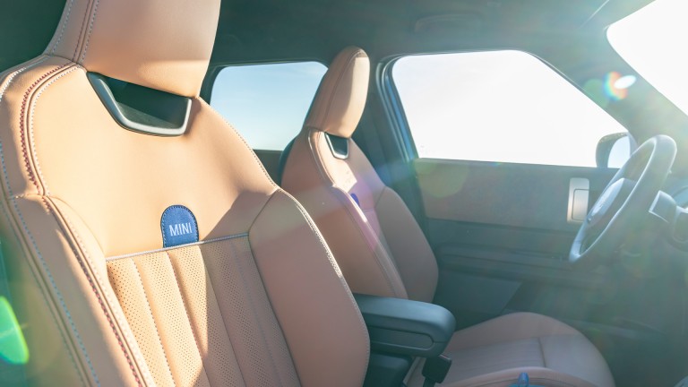 all-electric MINI Countryman interior